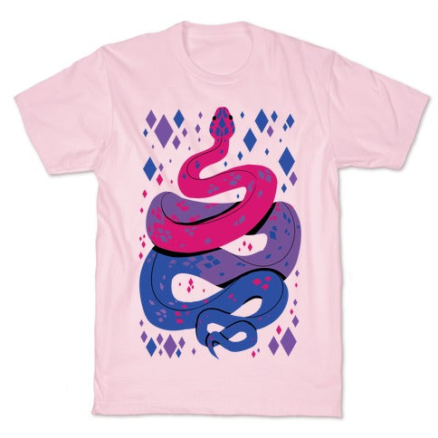 Pride Snakes: bi T-Shirt